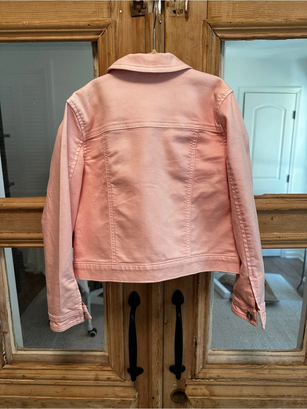 Vineyard Vines Pastel Pink Denim Jacket